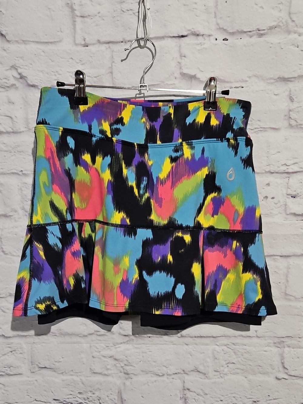 Women’s Athletic Skirt - Multicolor Print